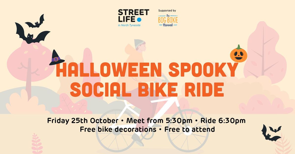 Halloween Spooky Social Ride - Tynemouth to Whitley Bay & Back