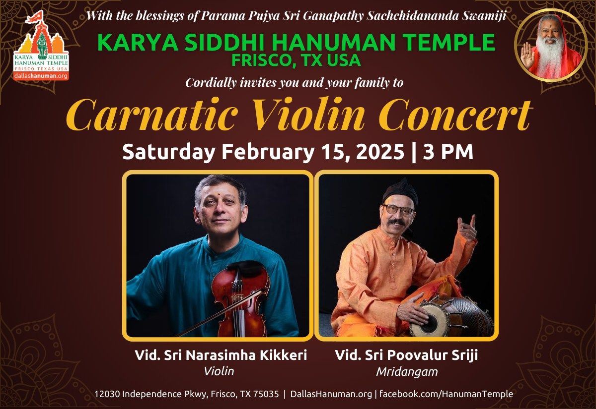 Carnatic Violin Concert