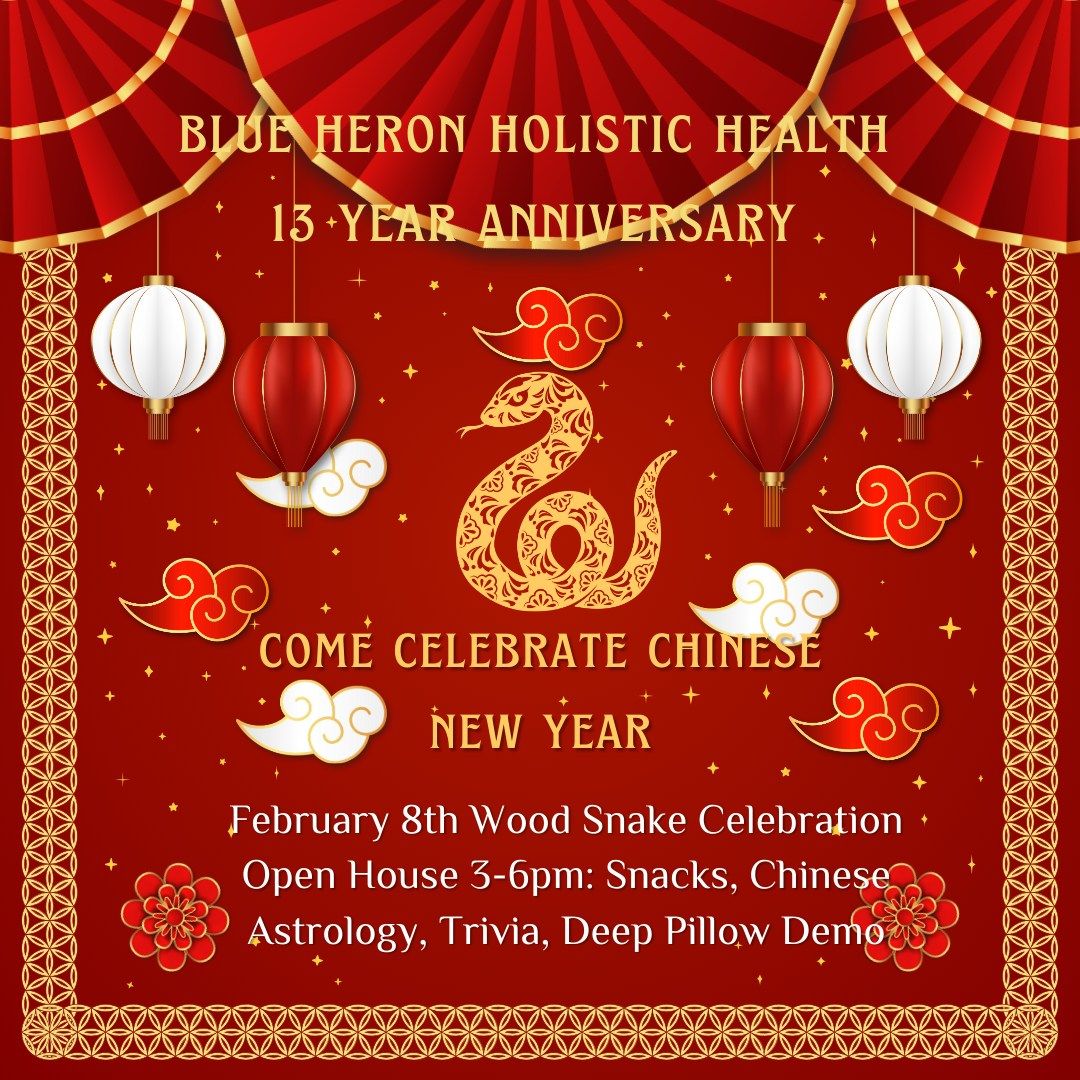 Chinese Wood Snake New Year Open House & 13 Year Anniversary Party