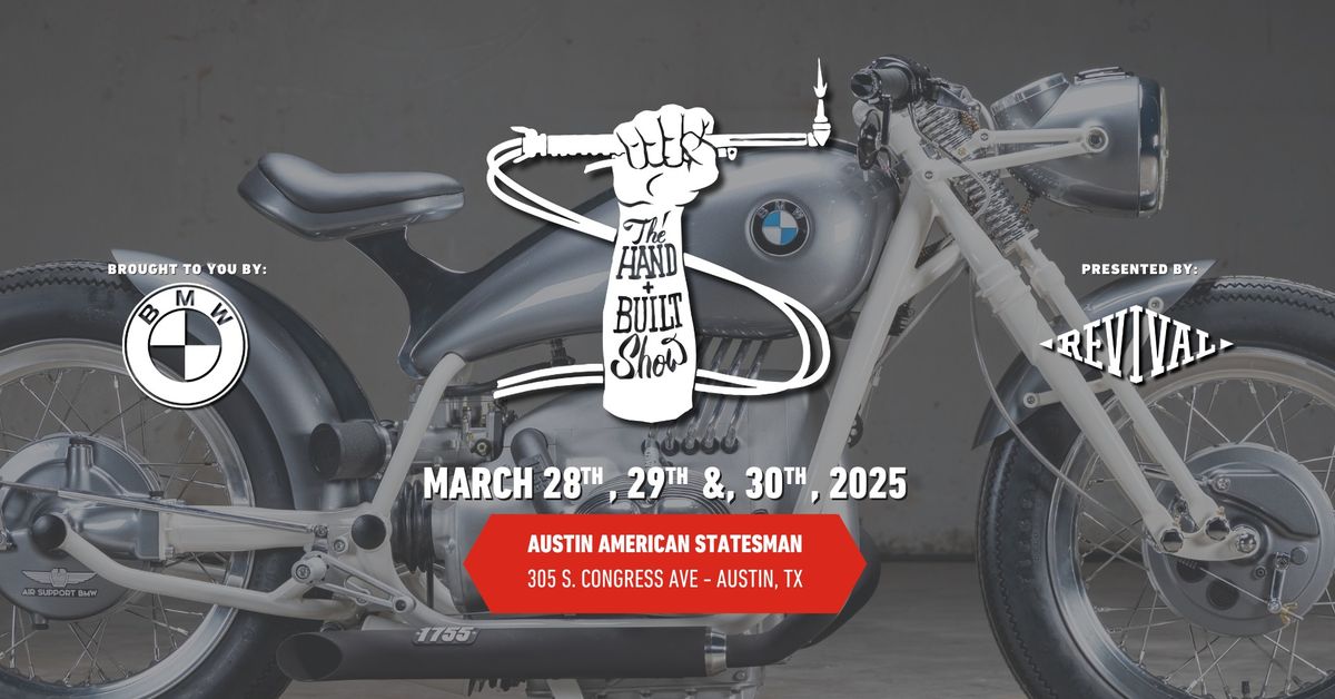 The 2025 Handbuilt Motorcycle Show | Austin