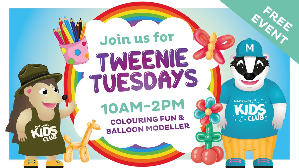 Tweenie Tuesdays - Balloon Modeller and Colouring \ud83c\udf88