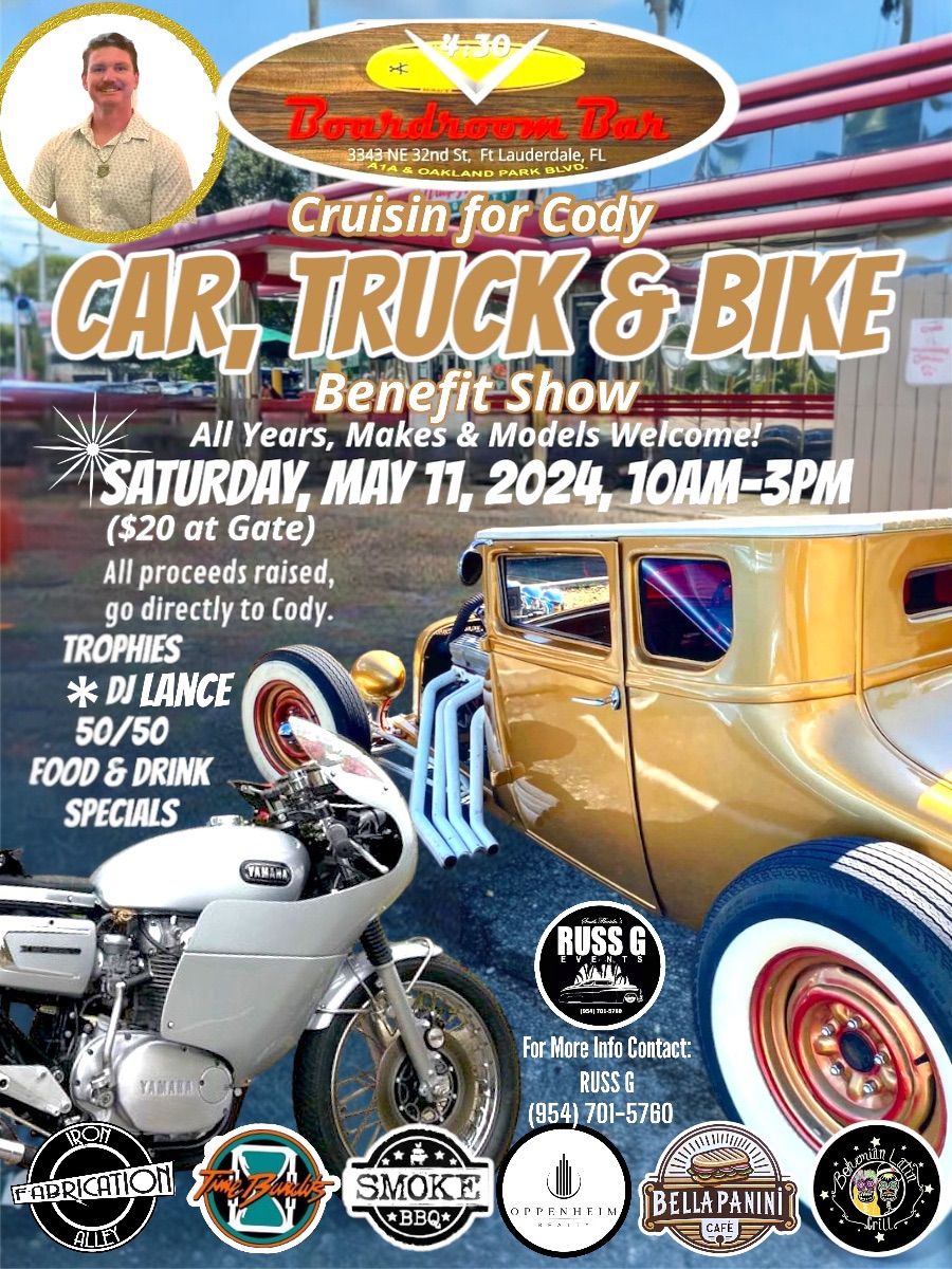 Cruisin for Cody Car, Truck & Bike Show 