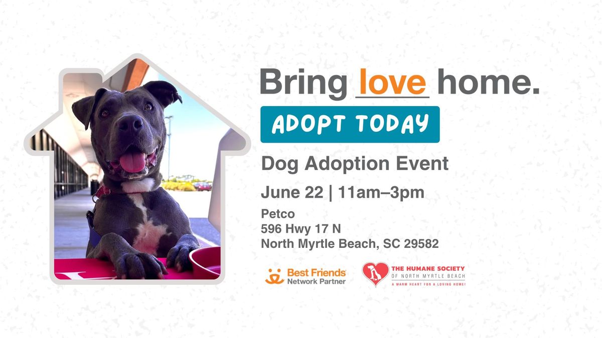 Find Love at Petco - Dog Adoption Event