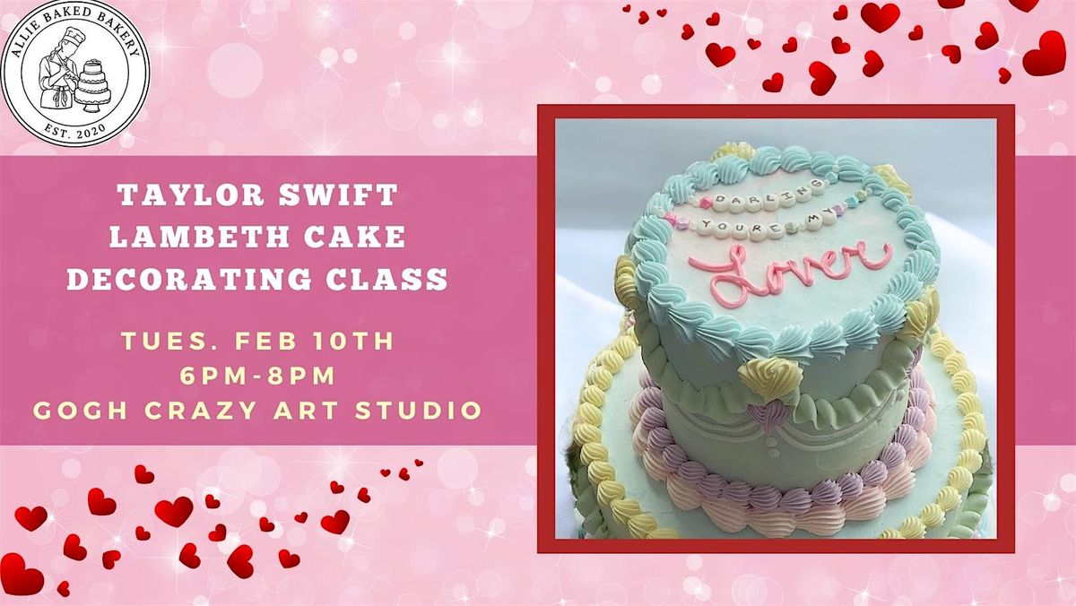 Taylor Swift Lover Cake Decorating Class