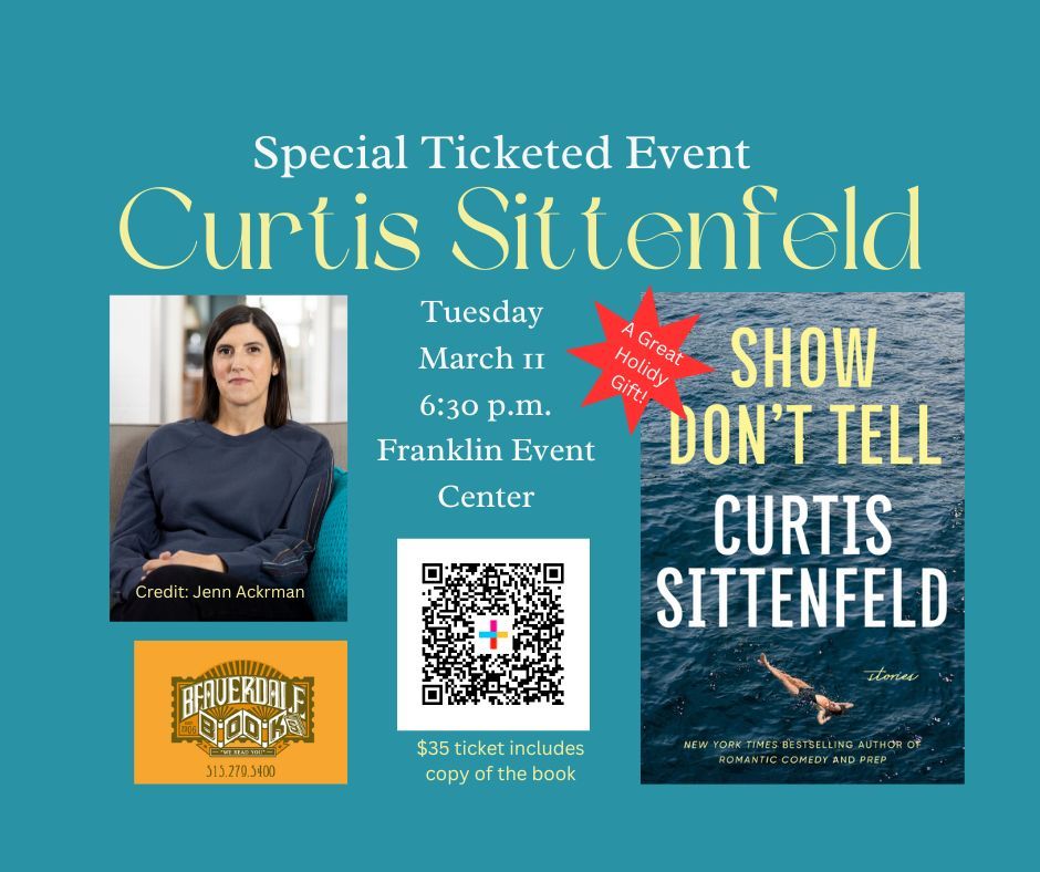 Special Author Event -- Curtis Sittenfeld