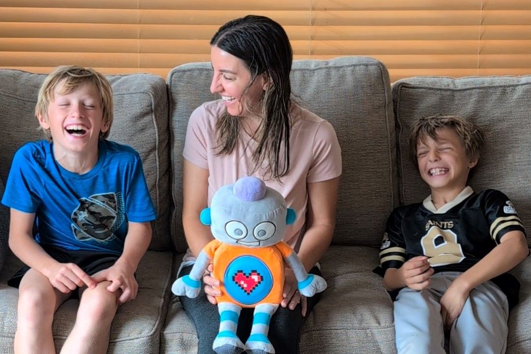 Tired of kids on screens? Introducing Toy Bot.