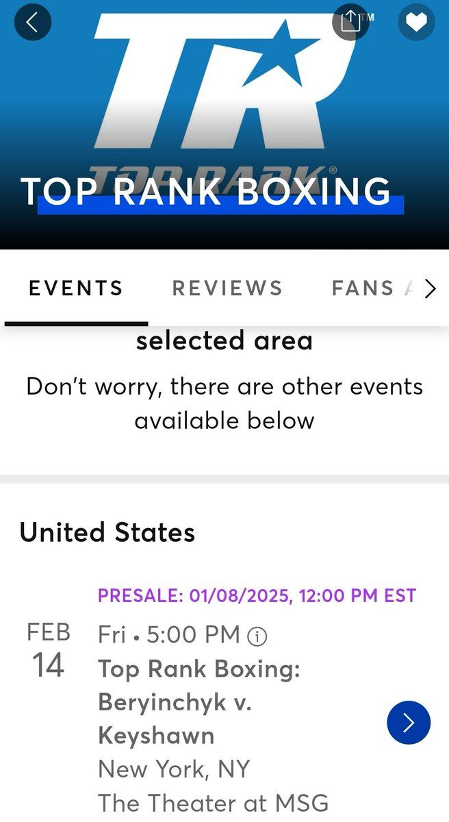 Top Rank Boxing: Beryinchyk v. Keyshawn