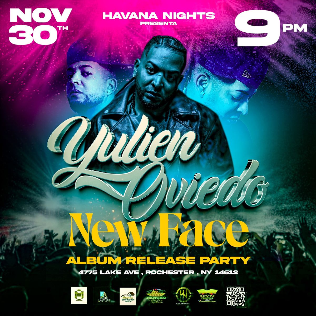 Yulien Oviedo Album Release Party: NEW FACE!!