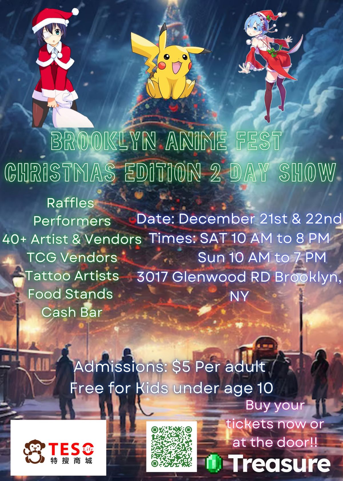 Brooklyn Anime Fest Christmas Edition