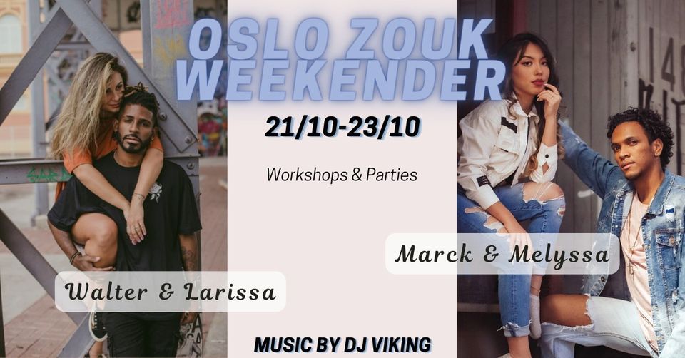 Brazilian zouk weekender with Marck & Melyssa Oslo, Norway