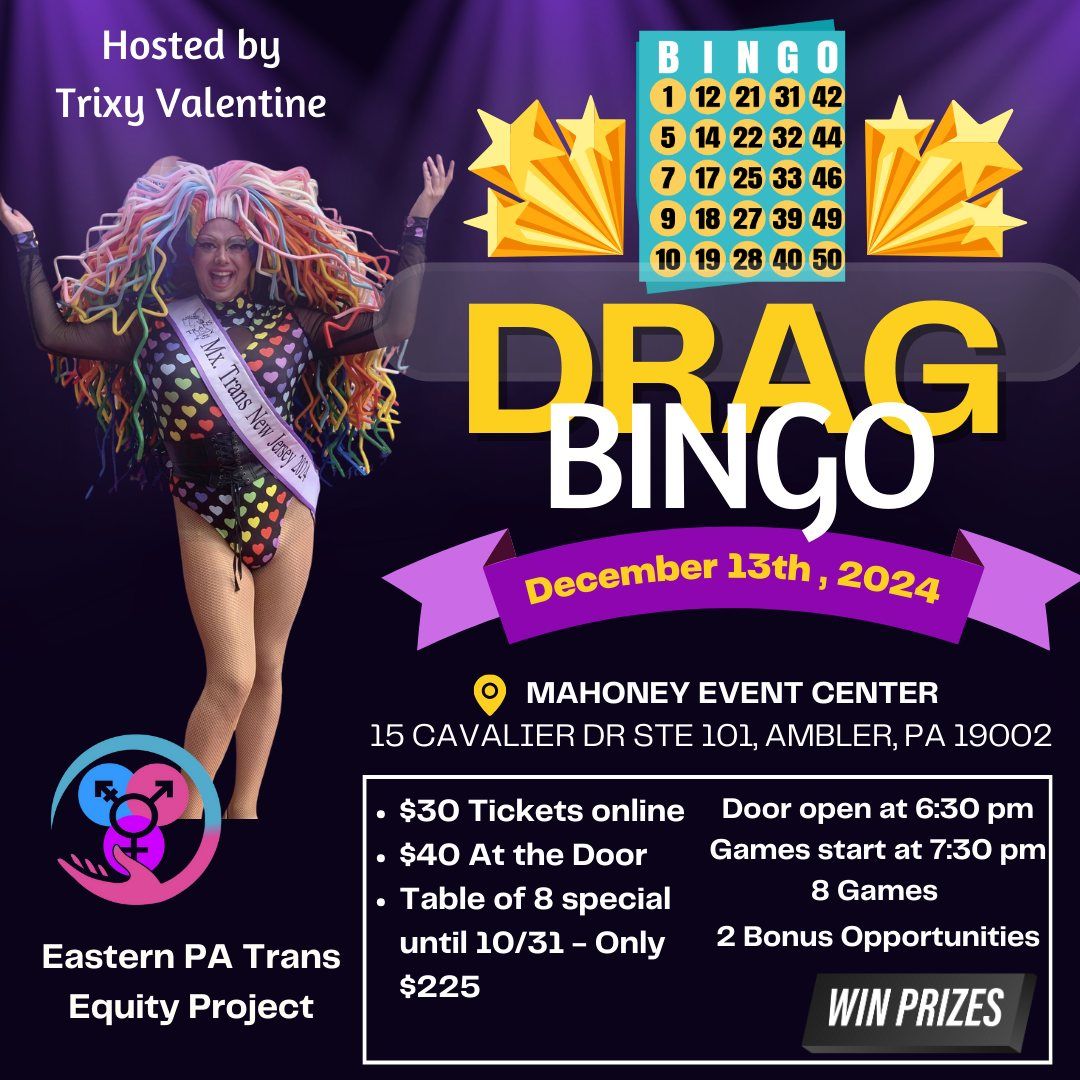 Holiday Drag Bingo