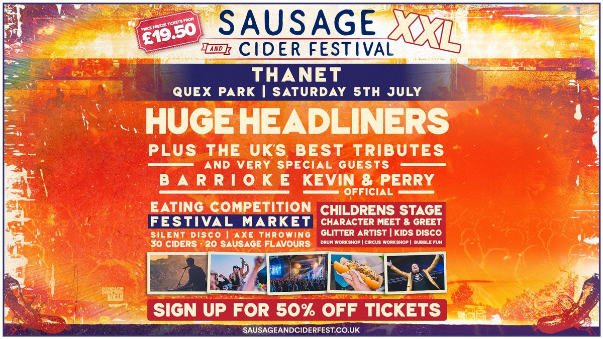 Sausage and Cider Festival - Thanet 2025