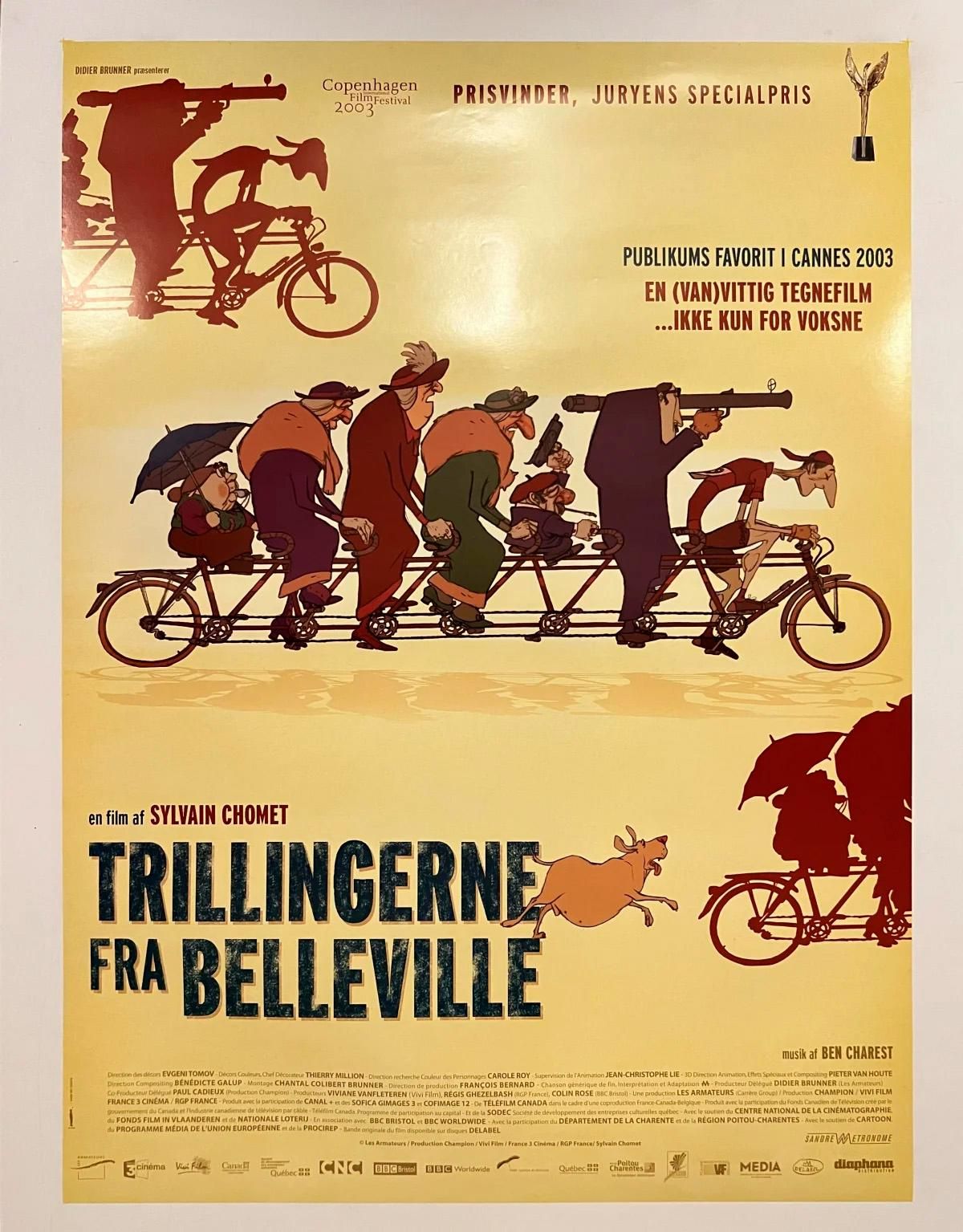 Gratis animationsfilm: Trillingerne fra Belleville