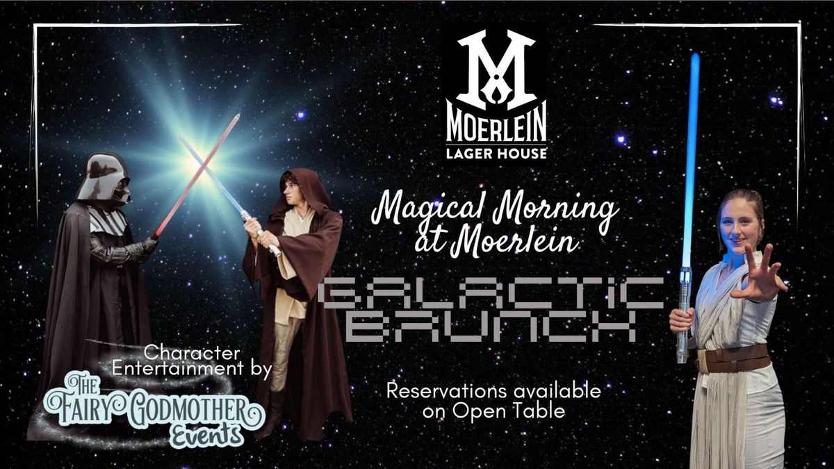FREE Reservations for our Galactic Brunch with Darth Vader, Jedi and Rey at Moerlein Lager House
