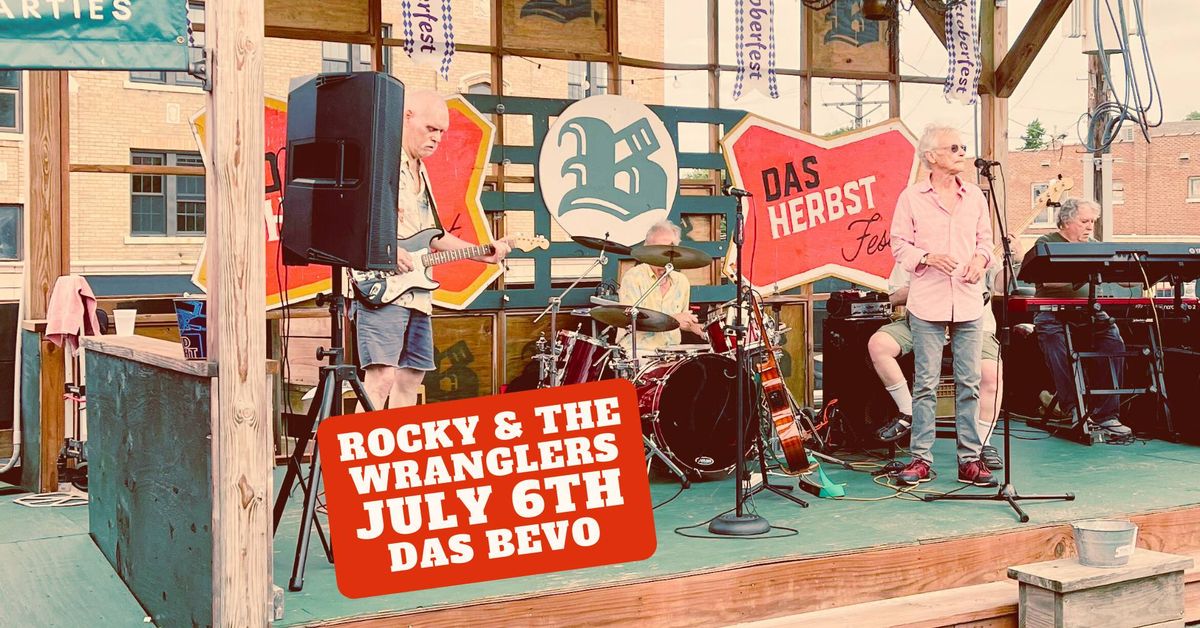 Rocky and the Wranglers Live in the Biergarten