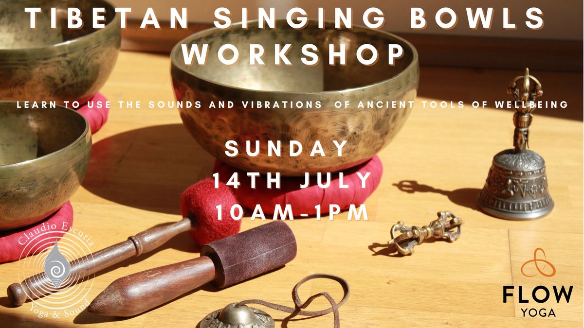 Tibetan Singing Bowls Workshop at Flow Yoga Christchurch