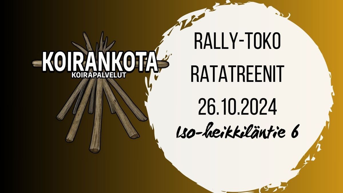 Rally-tokon ratatreenit\/ Koirankota 