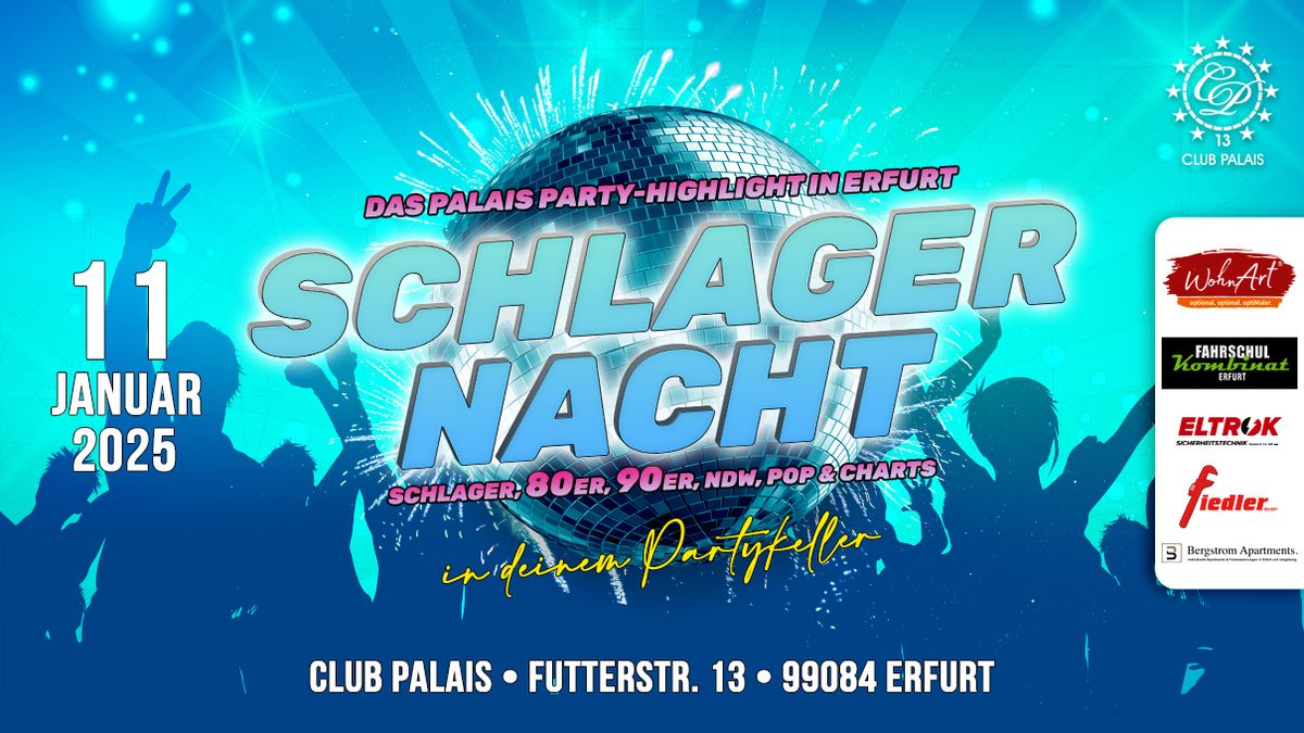 11.01.25 \u2605 Schlagernacht \u2605 im Club Palais 