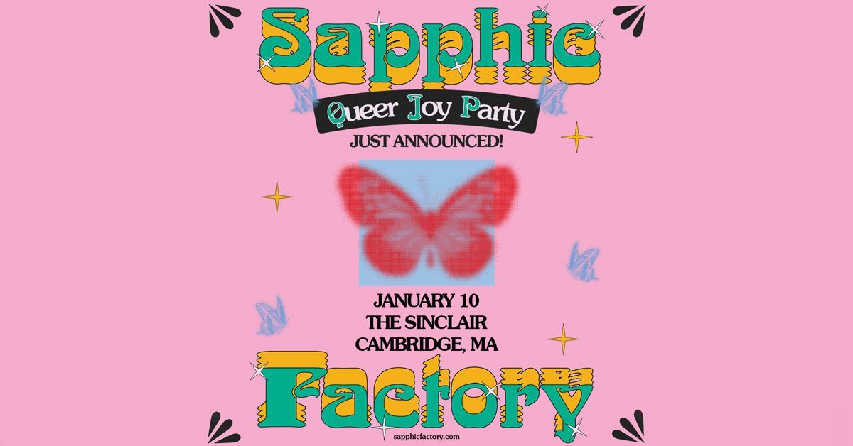 sapphic factory: queer joy party