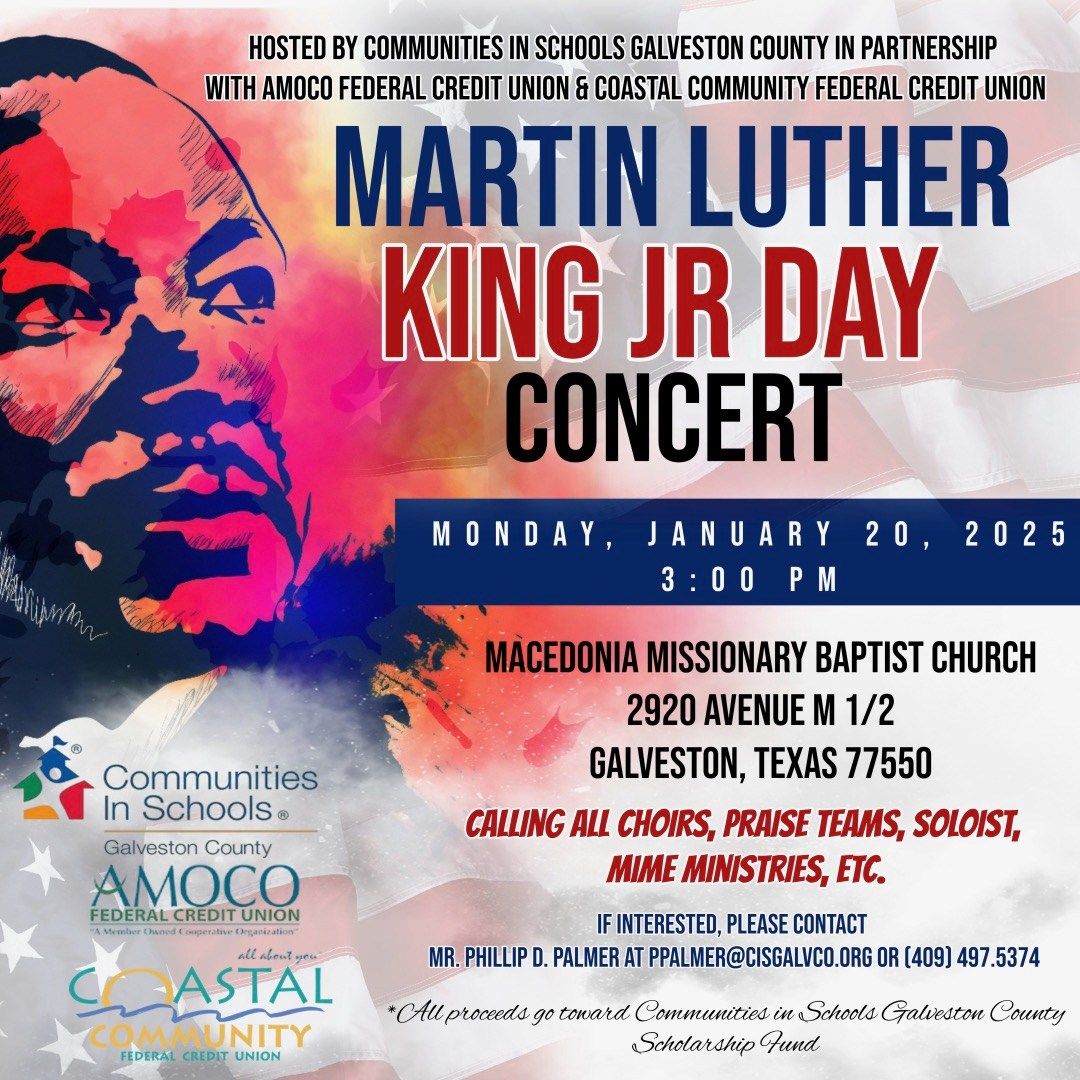 Martin Luther King Jr Day Concert