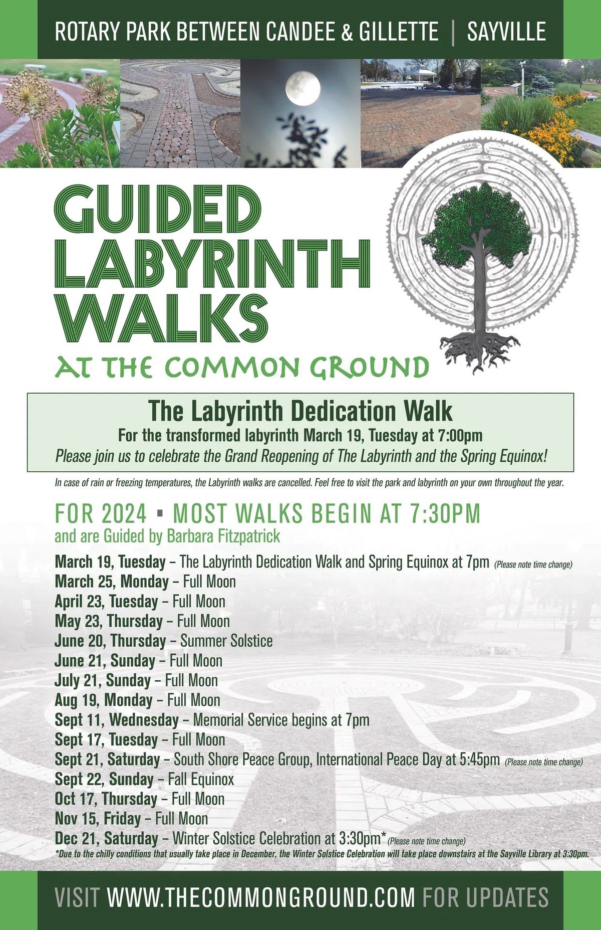 Guided Labyrinth Walks