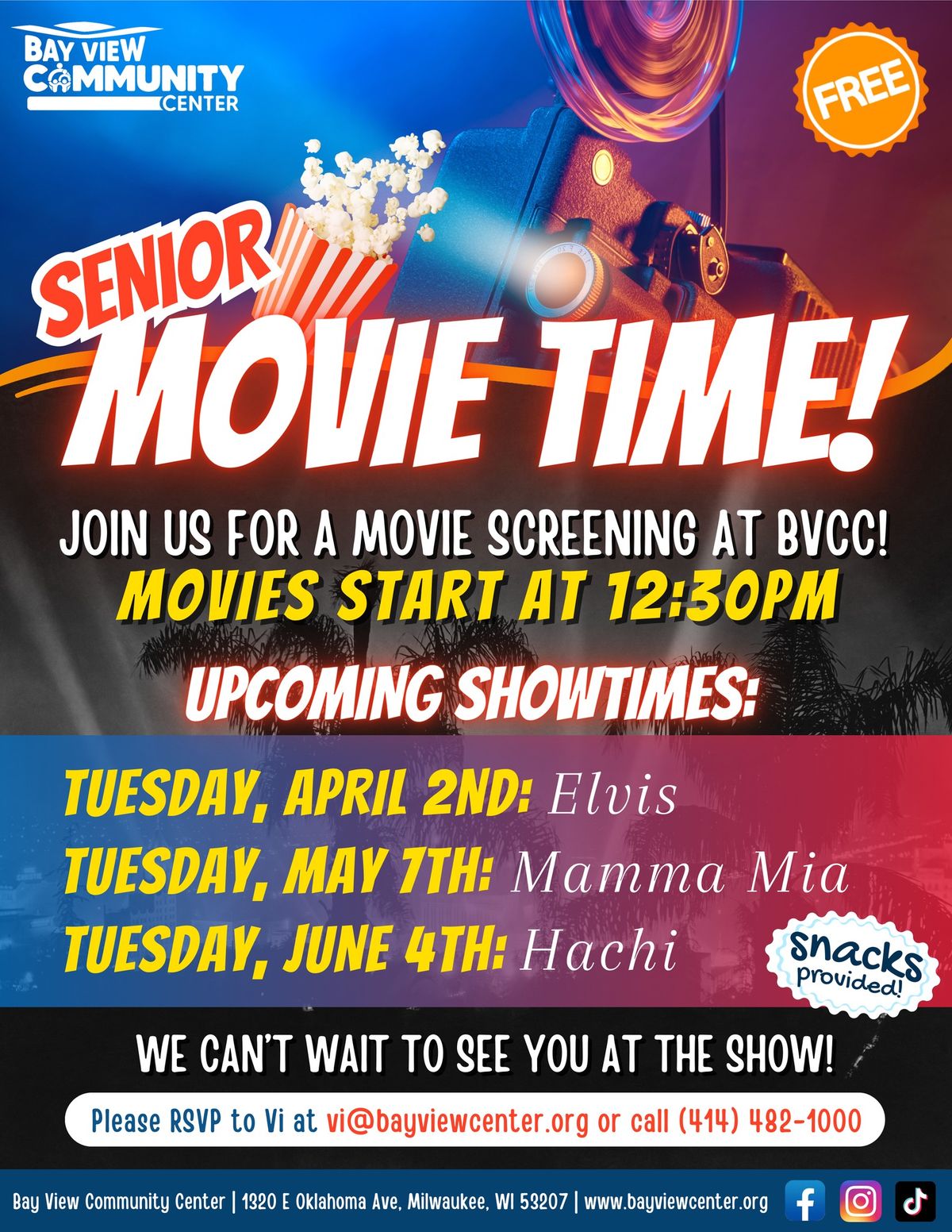 Senior Movie Time 