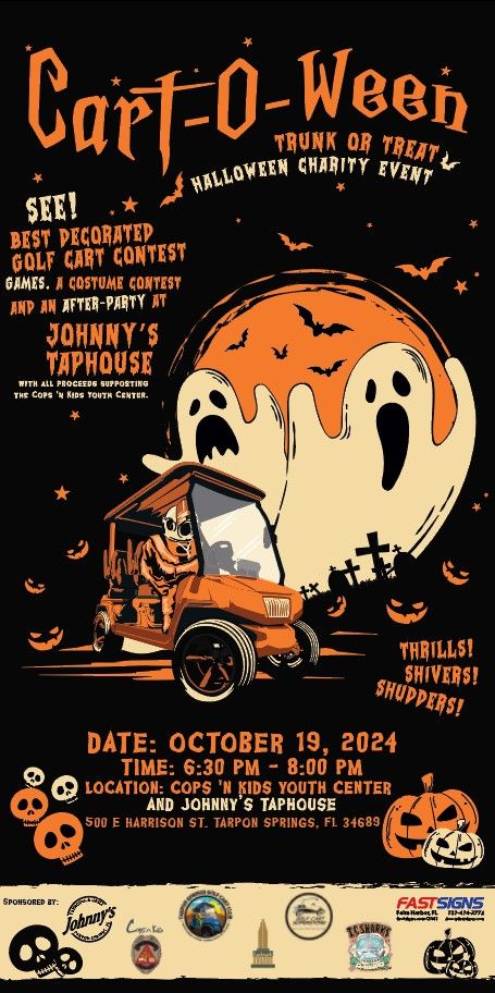 Cart-O-Ween, Trunk or Treat benefiting Cops'n Kids Youth Center Tarpon Springs 