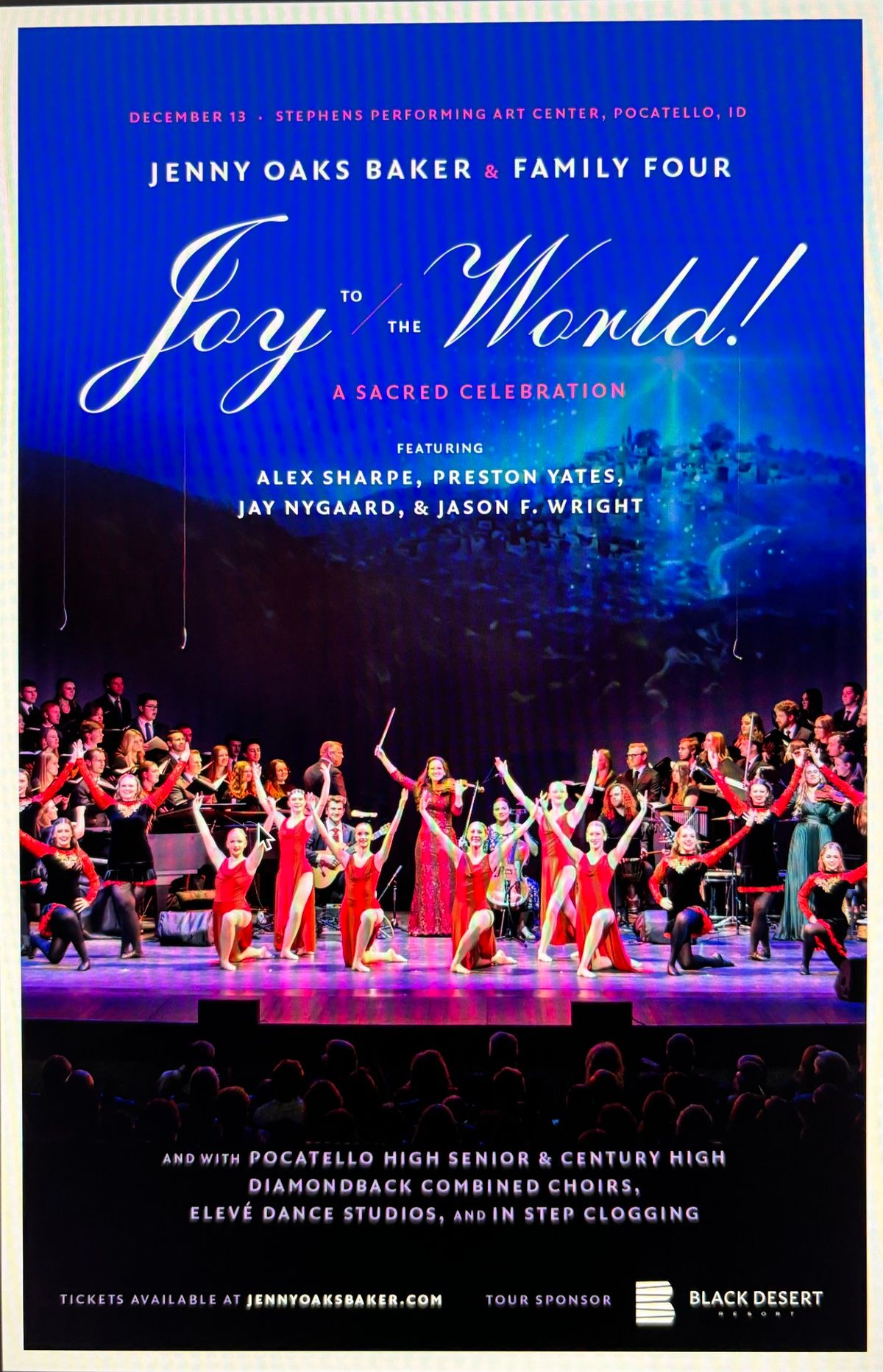 Joy to the World! A Sacred Celebration with Jenny Oaks Baker and Family Four