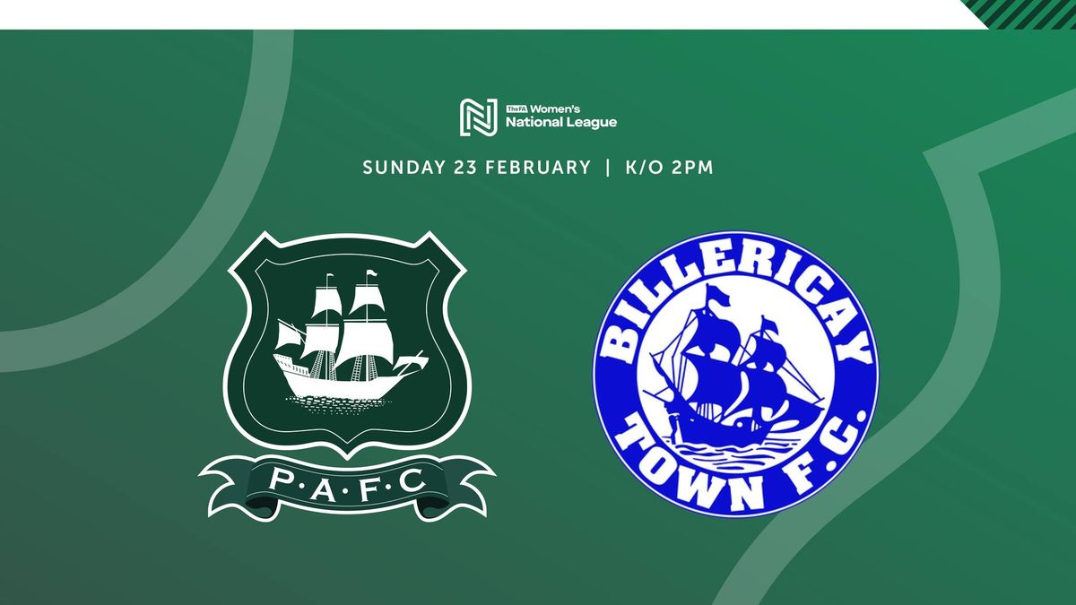 Plymouth Argyle v Billericay Town FC