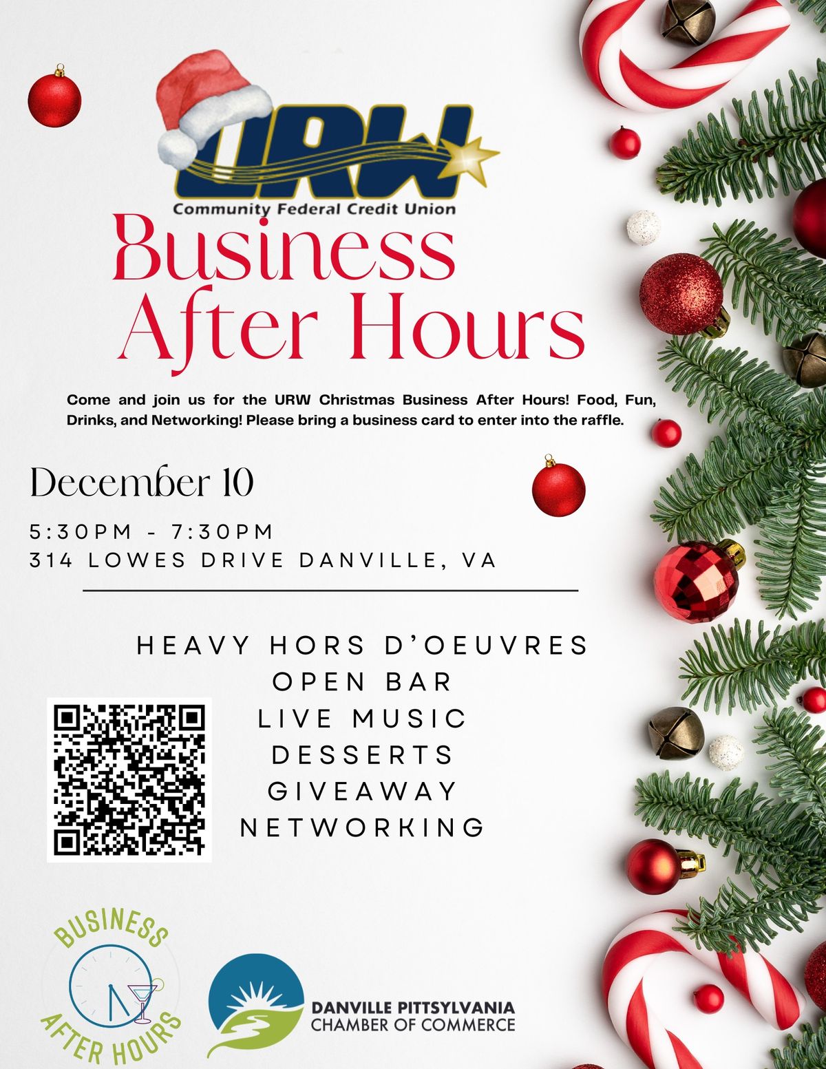 Business After Hours: URW Holiday Celebration 