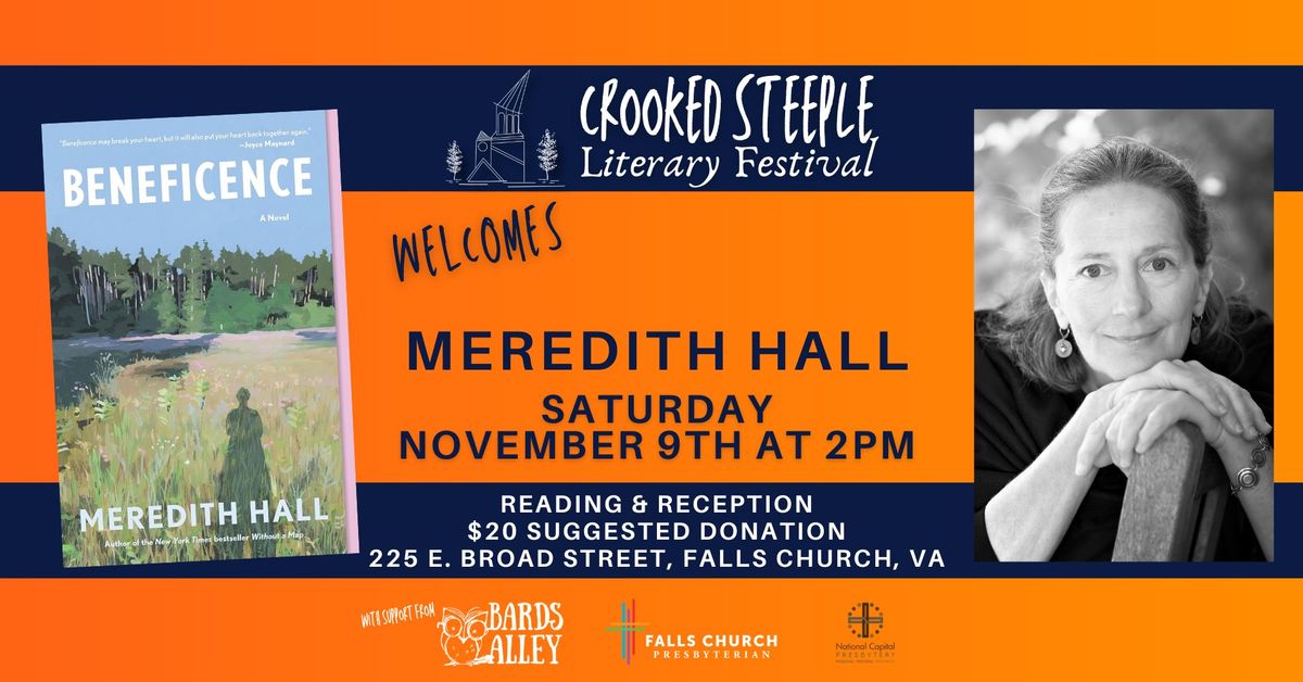 Meredith Hall at Crooked Steeple Literary Festival