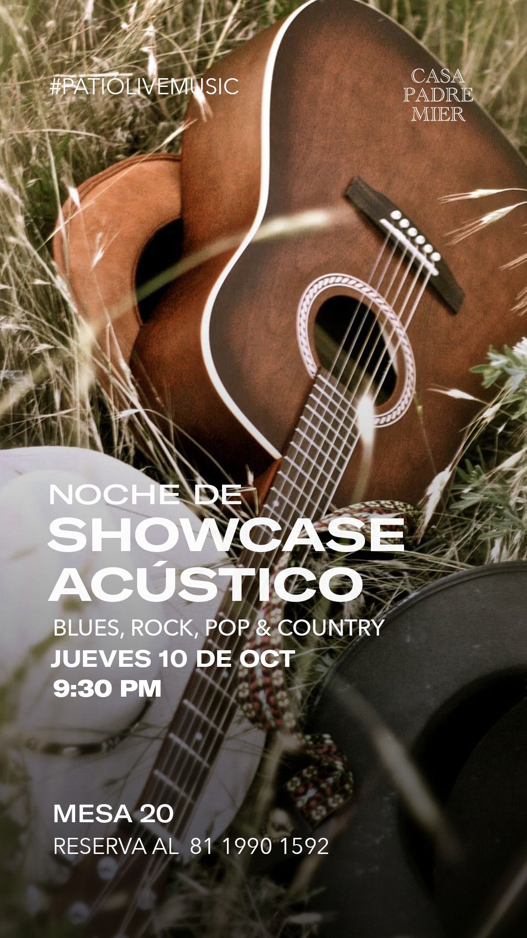 Noche de Showcase Ac\u00fastico