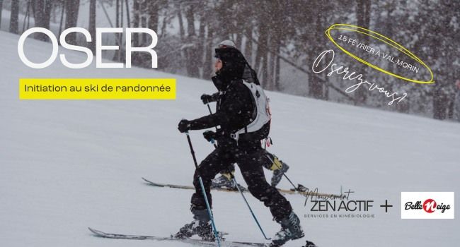 OSER | Initiation au ski touring x chocolat chaud\ud83c\udf32\u26f7\u2744\ufe0f