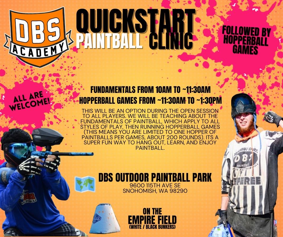 QUICKSTART CLINIC w\/ HOPPERBALL SESSION