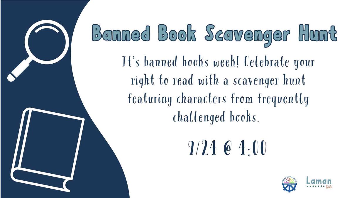 Banned Book Scavenger Hunt