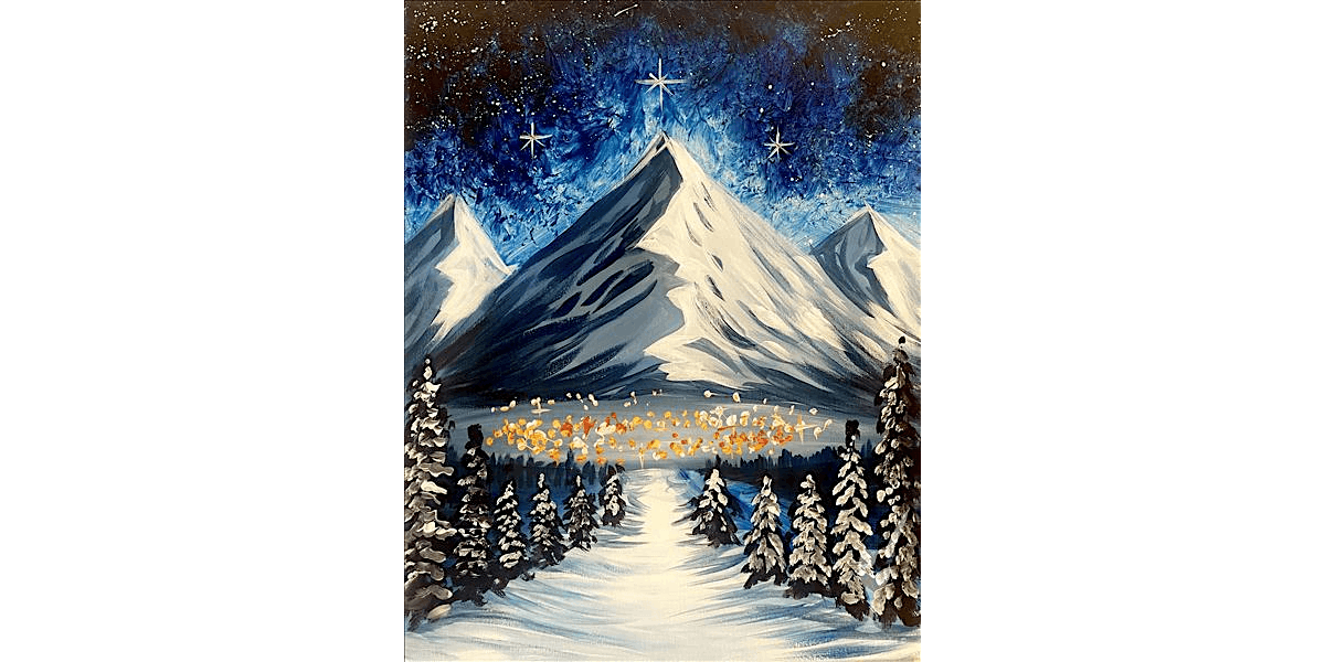 Illyrian Mountain Night - Paint and Sip in Houston | Classpop!\u2122