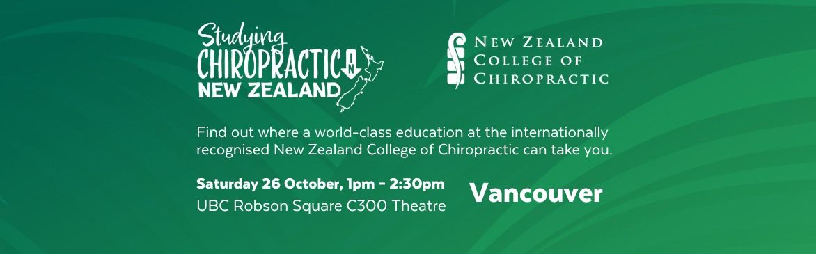 Vancouver Chiropractic Career Talk