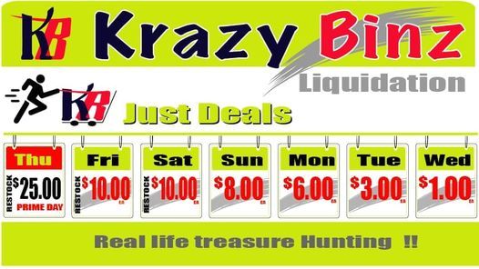 Krazy Binz London - Grand opening