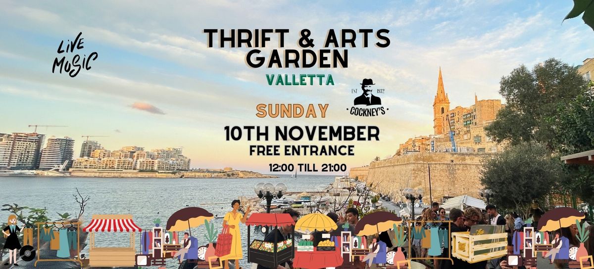 Thrift & Arts Garden Valletta