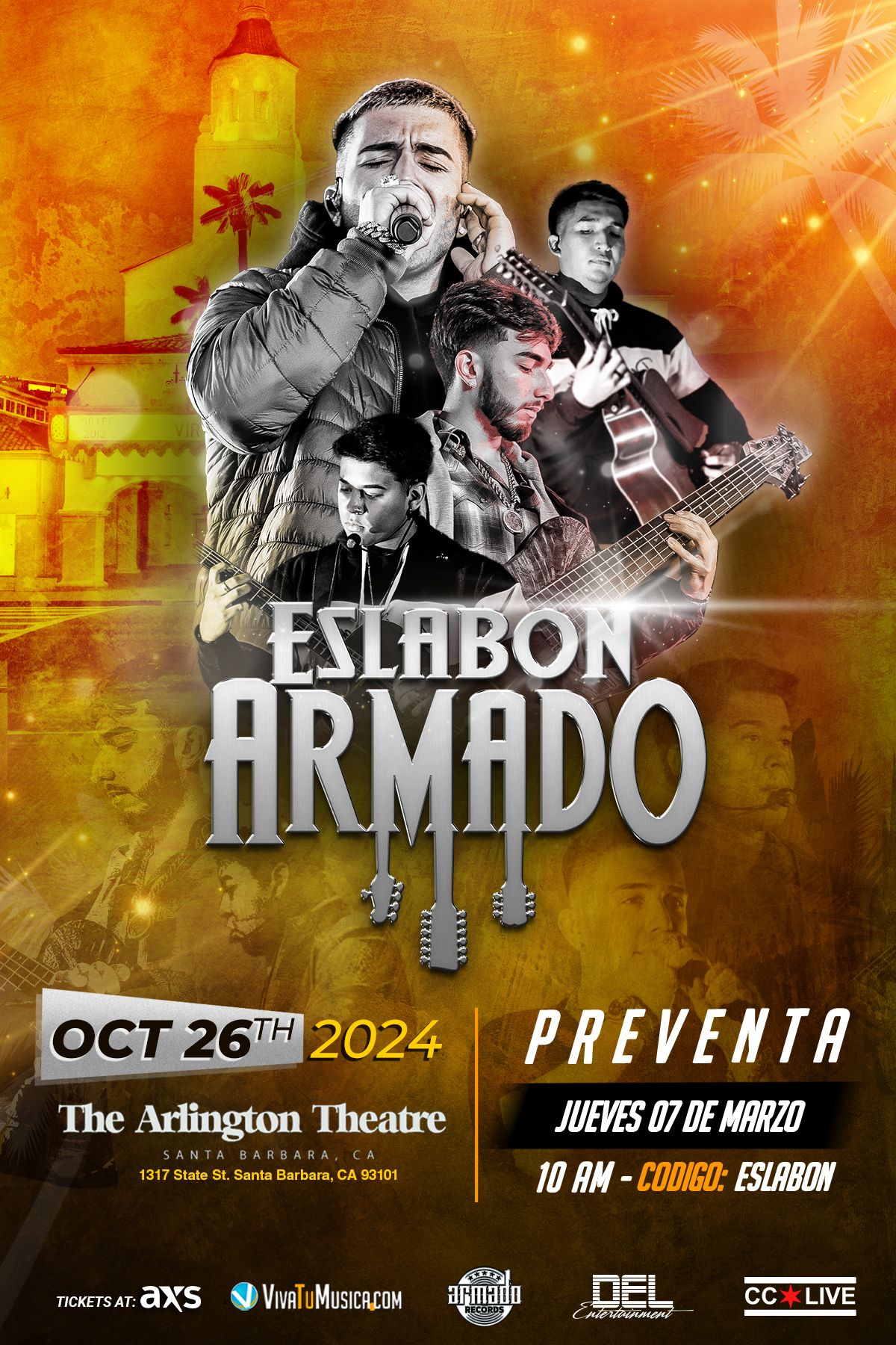 Eslabon Armado \u2013 The Arlington Theatre