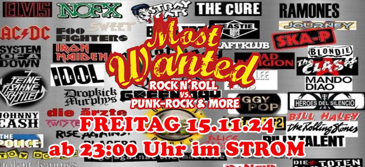 MOST WANTED \/ Rock N Roll - R O C K - PunkRock Party