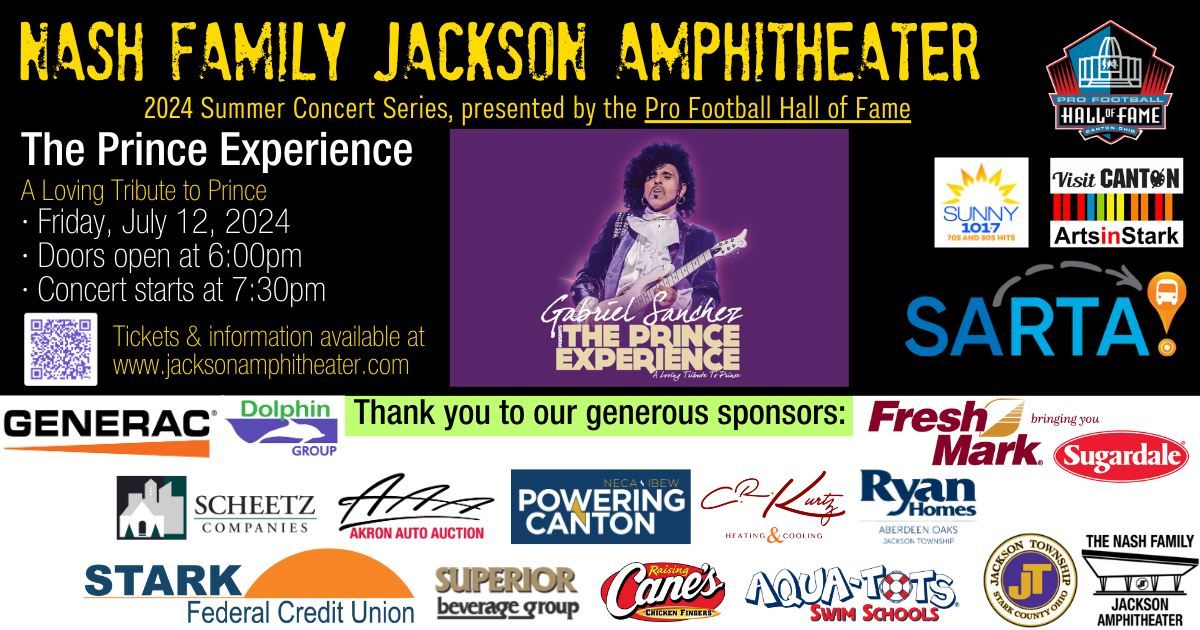 Friday 7\/12\/24 - THE PRINCE EXPERIENCE - A Loving Tribute to Prince