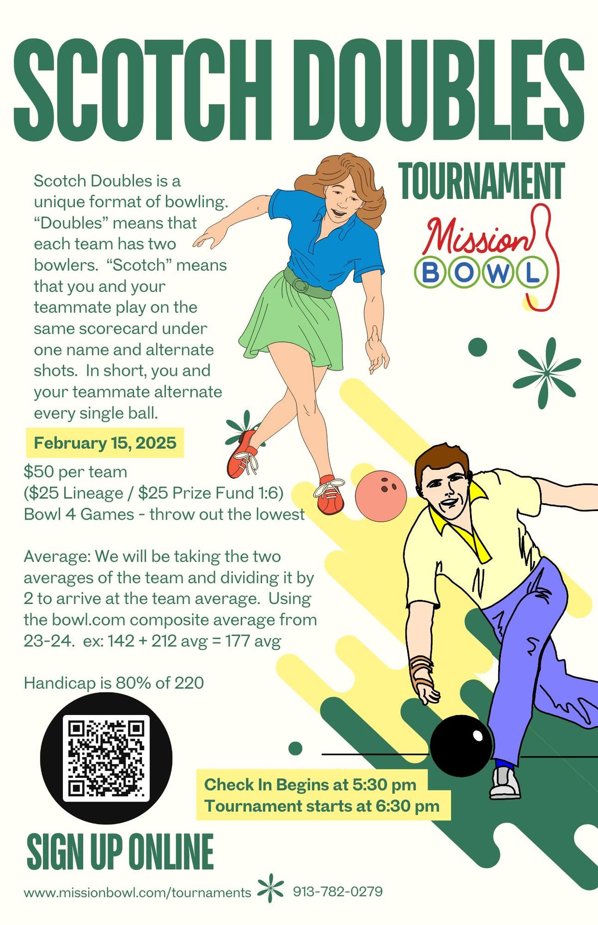 Mission Bowl Scotch Doubles Tournament 