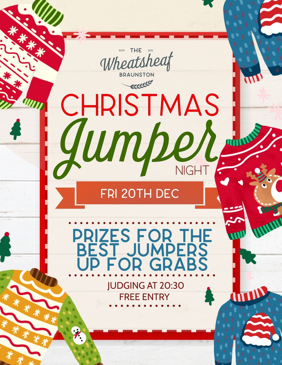 Christmas Jumper Night \u2728