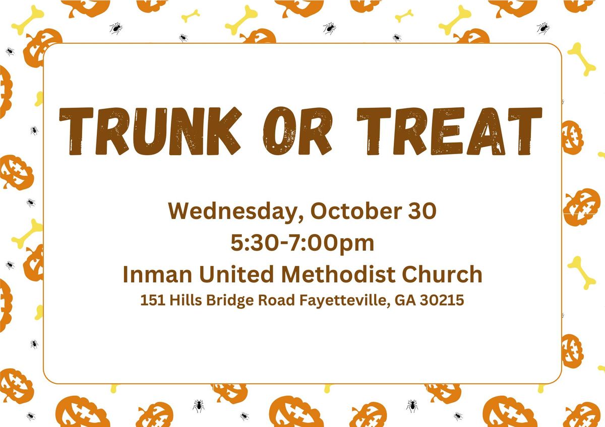 Trunk or Treat