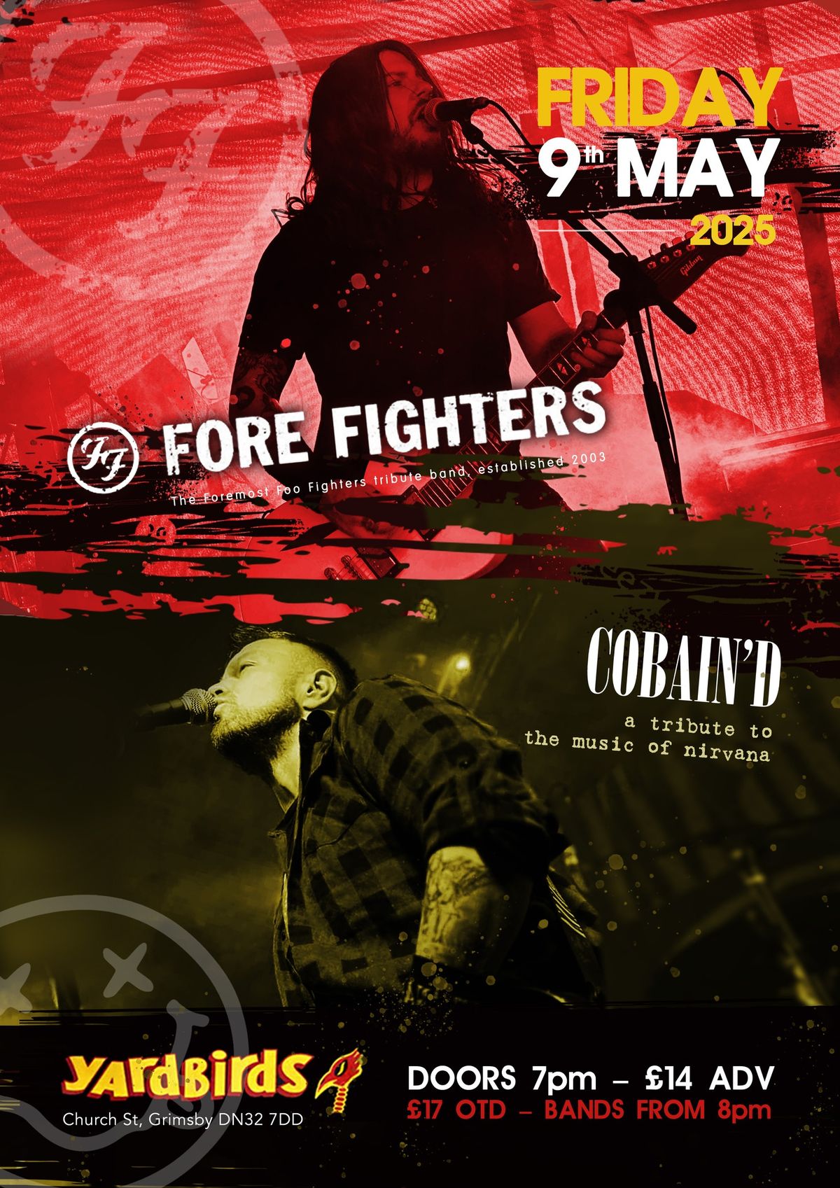 FORE FIGHTERS and COBAIN'D