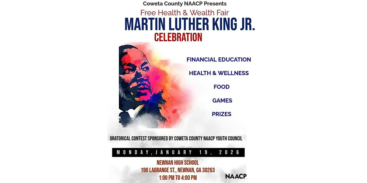 Coweta County NAACP MLK Day Health and Wealth Fair