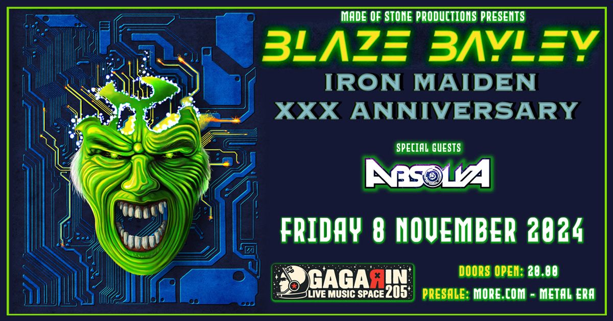 Blaze Bayley "30 Years Iron Maiden Anniversary" live in Athens