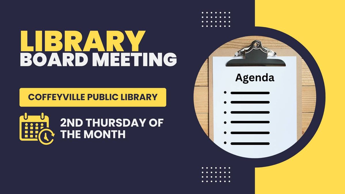 Library Board Meeting