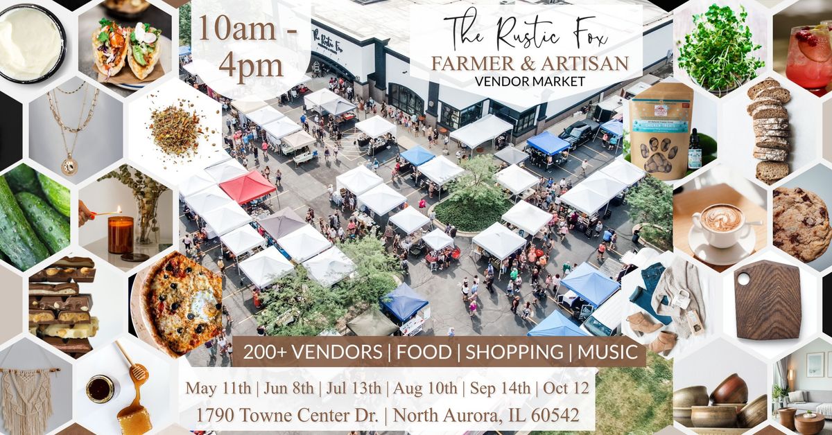 The Rustic Fox Farmer & Artisan Market - OCTOBER